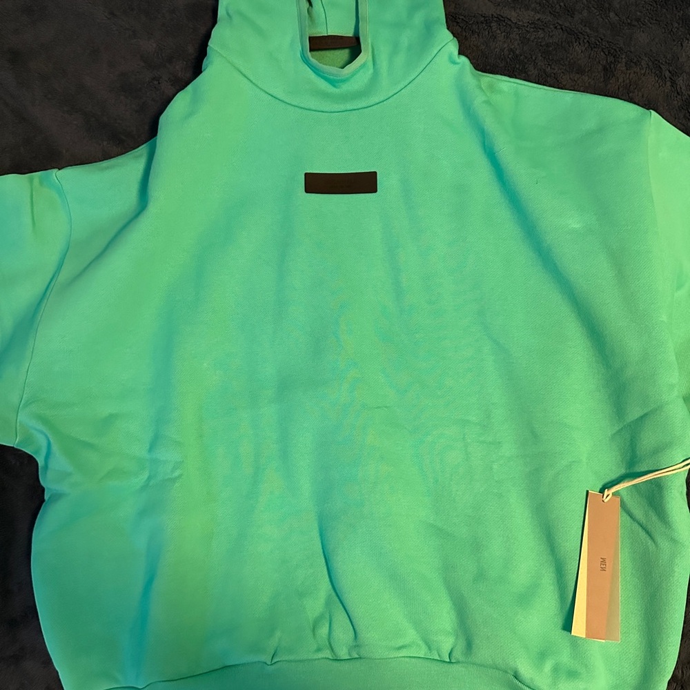 Fear of God Essentials Mint Leaf Pullover Hoodie